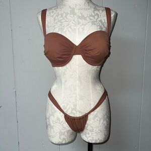 Shade & Shore Brown Bikini